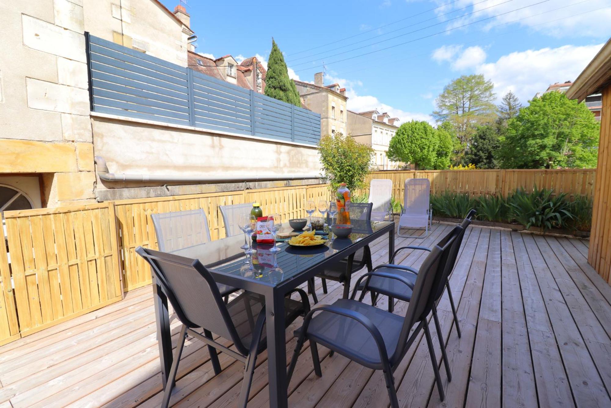 Le Terrazza - T3 Hyper-Centre Avec Terrasse Privative Διαμέρισμα Μπερζεράκ Δωμάτιο φωτογραφία